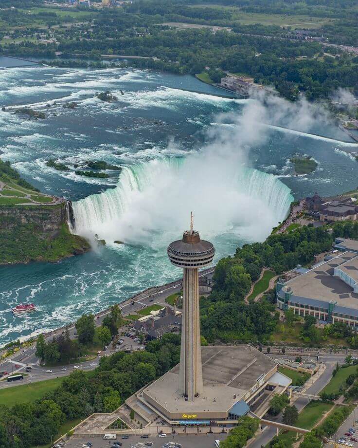 Fallsview Casino Hotel overlooking Niagara Falls with upscale gaming and accommodations